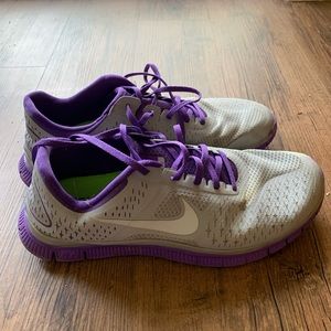 Men’s Purple/Grey Nike Free 11.5